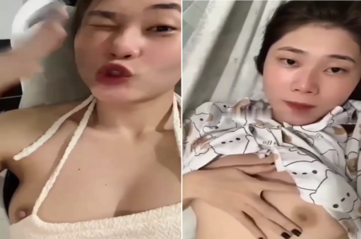 Đang cười anh đụ mạnh quá em khóc