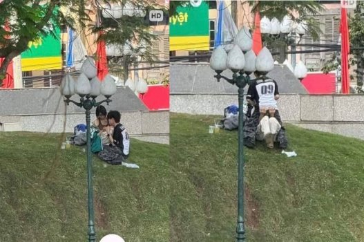 Nện nhau ngoài công viên Bắc Ninh phê điên